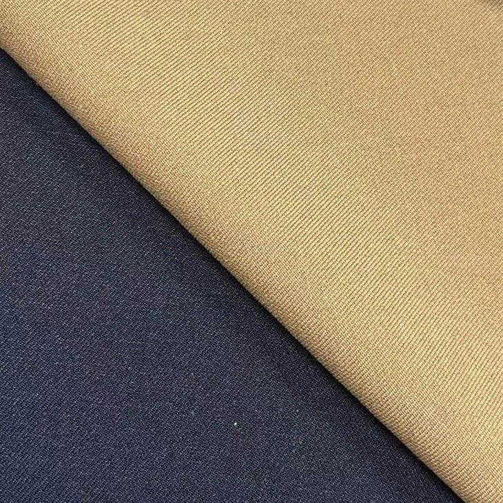 Polyester Linen Stretch Fabric